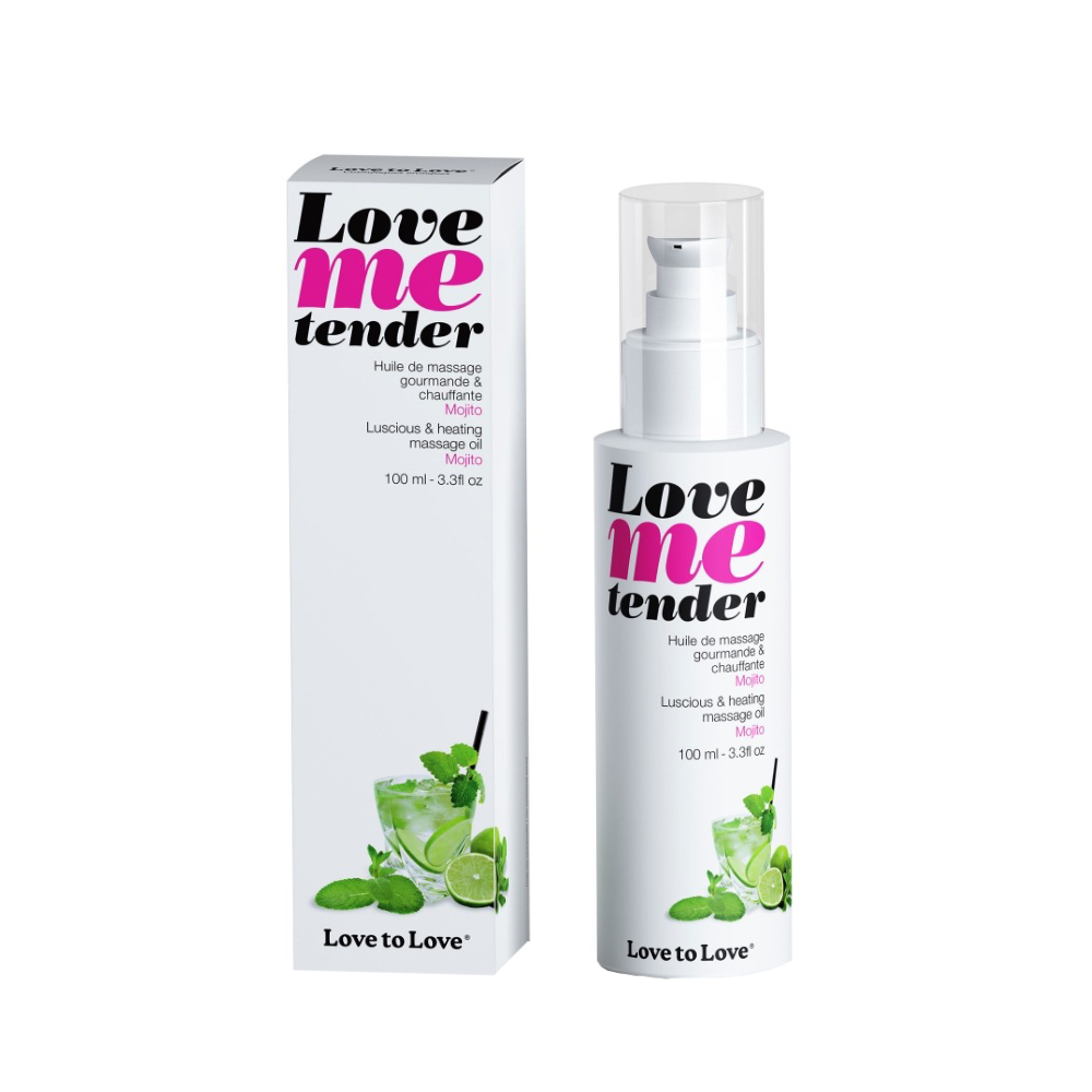 Huile de massage chauffante et gourmande - Love Me Tender