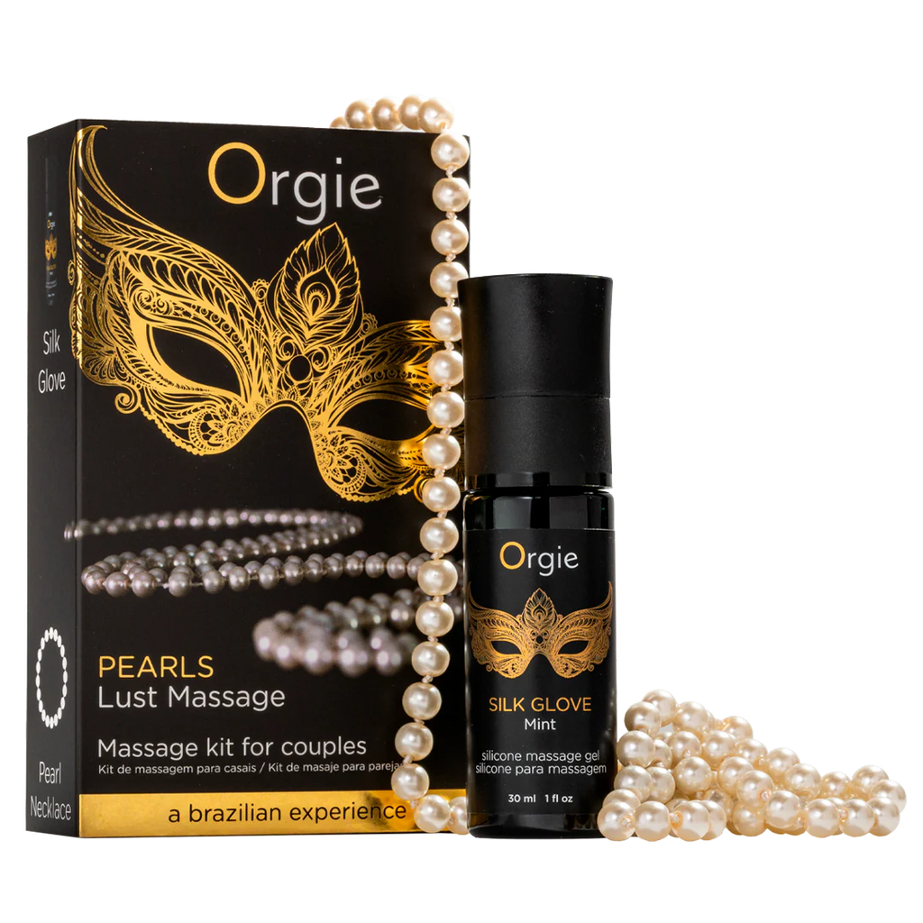 Gel et collier pour massage au Perles - Orgie