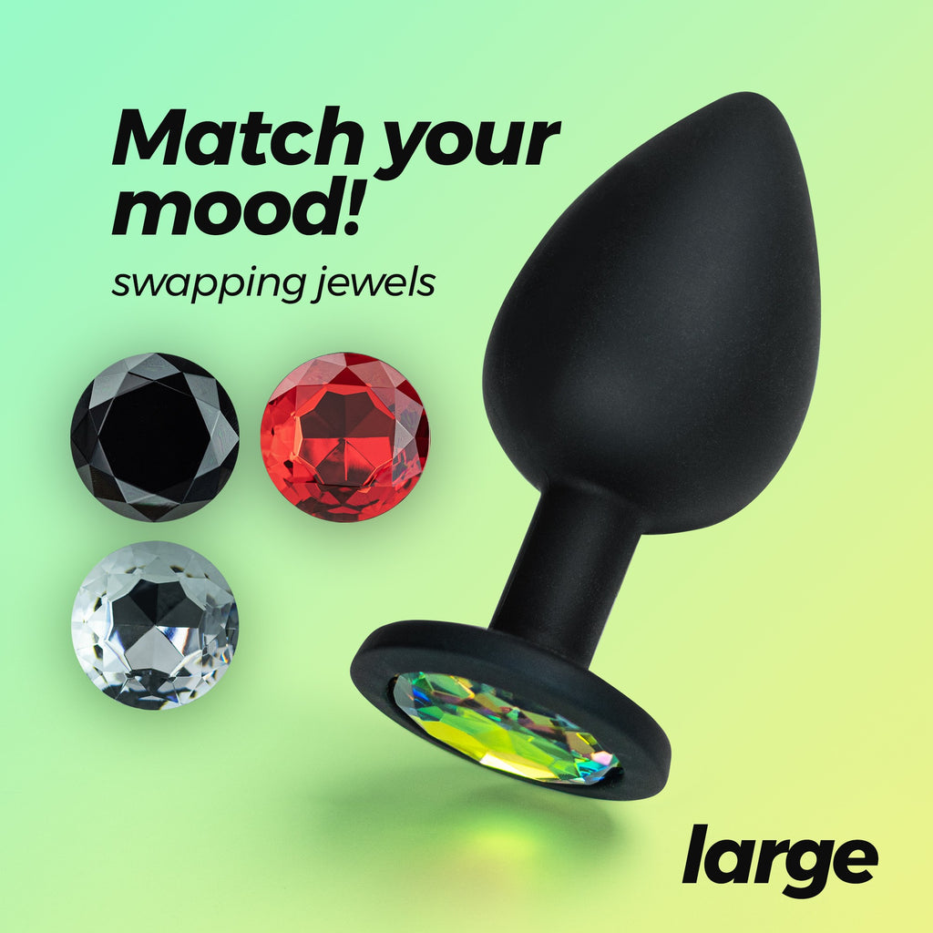 Plug Anal avec Bijoux Interchangeables Camileo – Crushious