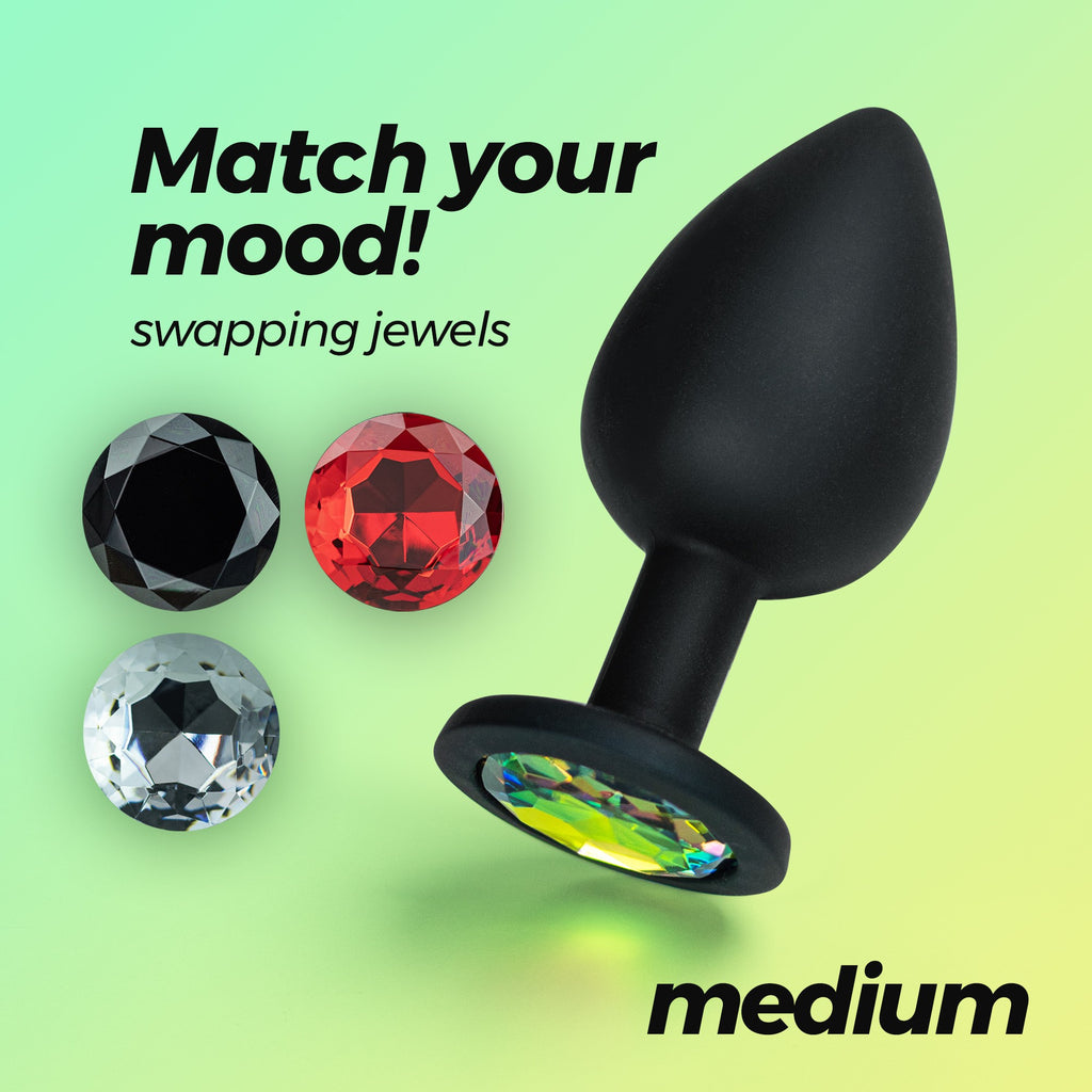 Plug Anal avec Bijoux Interchangeables Camileo – Crushious