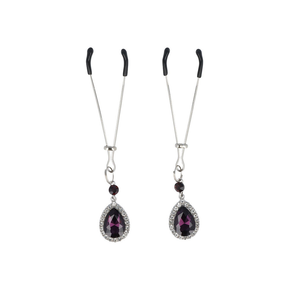 Pinces à tétons à bijoux - Virgite